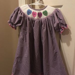 Adorable little girl’s Valentine dress!